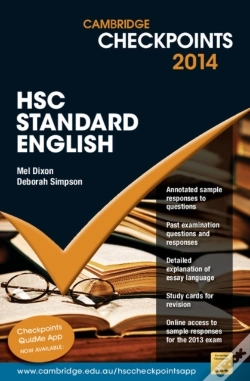 Capa do artigo Cambridge Checkpoints Hsc Standard English 2014