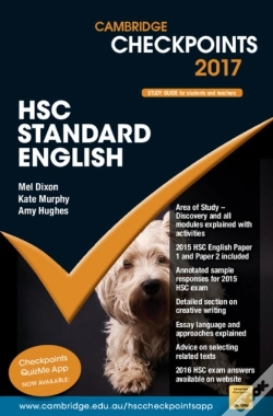 Capa do artigo Cambridge Checkpoints Hsc Standard English 2017