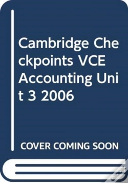 Capa do artigo Cambridge Checkpoints Vce Accounting Unit 3 2006