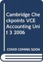 Cambridge Checkpoints Vce Accounting Unit 3 2006 - Preview