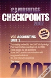 Capa do artigo Cambridge Checkpoints Vce Accounting Unit 3 2007