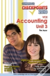 Cambridge Checkpoints Vce Accounting Unit 3 2010