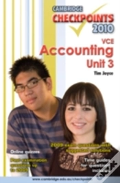Capa do artigo Cambridge Checkpoints Vce Accounting Unit 3 2010