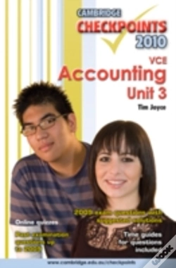 Capa do artigo Cambridge Checkpoints Vce Accounting Unit 3 2010