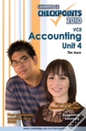 Cambridge Checkpoints Vce Accounting Unit 4 2010