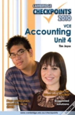 Capa do artigo Cambridge Checkpoints Vce Accounting Unit 4 2010
