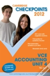 Capa do artigo Cambridge Checkpoints Vce Accounting Unit 4 2012