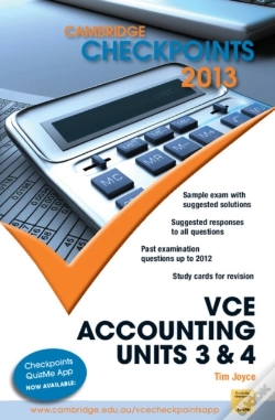 Capa do artigo Cambridge Checkpoints Vce Accounting Units 3 And 4