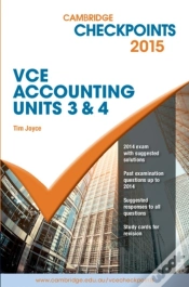 Capa do artigo Cambridge Checkpoints Vce Accounting Units 3&4 2015
