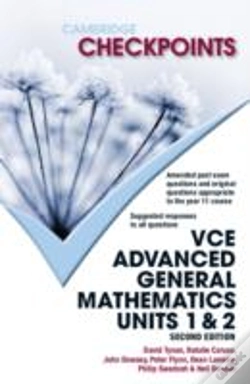 Capa do artigo Cambridge Checkpoints Vce Advanced General Maths Units 1 And 2
