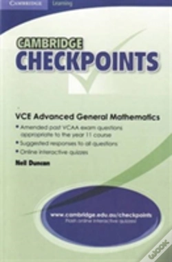 Capa do artigo Cambridge Checkpoints Vce Advanced General Maths Units 1and 2