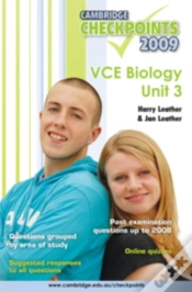 Capa do artigo Cambridge Checkpoints Vce Biology Unit 3 2009