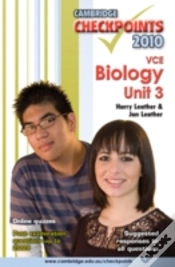 Capa do artigo Cambridge Checkpoints Vce Biology Unit 3 2010