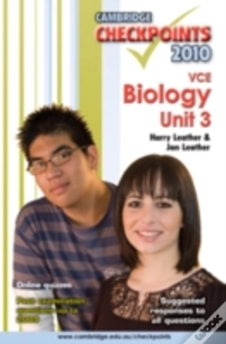 Capa do artigo Cambridge Checkpoints Vce Biology Unit 3 2010