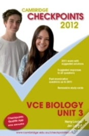Capa do artigo Cambridge Checkpoints Vce Biology Unit 3 2012