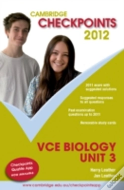 Capa do artigo Cambridge Checkpoints Vce Biology Unit 3 2012