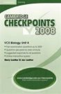 Cambridge Checkpoints Vce Biology Unit 4 2008 - Preview