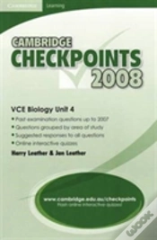 Capa do artigo Cambridge Checkpoints Vce Biology Unit 4 2008