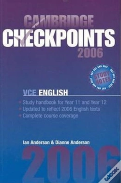 Capa do artigo Cambridge Checkpoints Vce English 2006