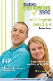 Capa do artigo Cambridge Checkpoints Vce English Units 3 And 4 2009