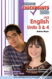 Capa do artigo Cambridge Checkpoints Vce English Units 3 And 4 2010
