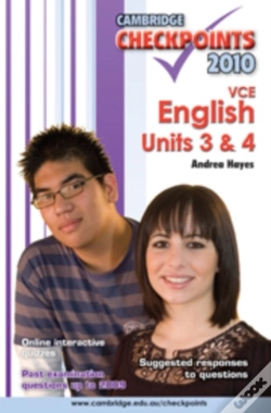 Capa do artigo Cambridge Checkpoints Vce English Units 3 And 4 2010