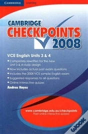 Capa do artigo Cambridge Checkpoints Vce English Units 3&4 2008