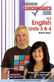 Capa do artigo Cambridge Checkpoints Vce English Units 3&4 2011
