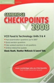 Capa do artigo Cambridge Checkpoints Vce Food And Technology Units 3 And 4 2008