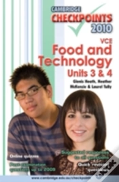 Capa do artigo Cambridge Checkpoints Vce Food And Technology Units 3 And 4 2010