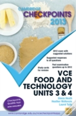 Capa do artigo Cambridge Checkpoints Vce Food And Technology Units 3 And 4 2013