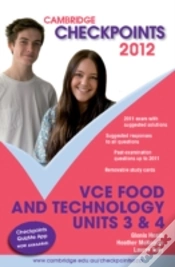 Capa do artigo Cambridge Checkpoints Vce Food And Technology Units 3&4 2012