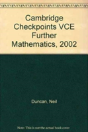 Cambridge Checkpoints Vce Further Mathematics, 2002 - Preview