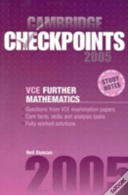 Capa do artigo Cambridge Checkpoints Vce Further Mathematics 2005