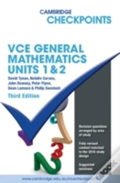 Cambridge Checkpoints Vce General Mathematics Units 1 And 2
