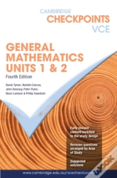 Cambridge Checkpoints Vce General Mathematics Units 1&2