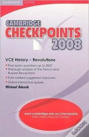 Capa do artigo Cambridge Checkpoints Vce History - Revolutions 2008