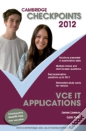 Capa do artigo Cambridge Checkpoints Vce It Applications 2012