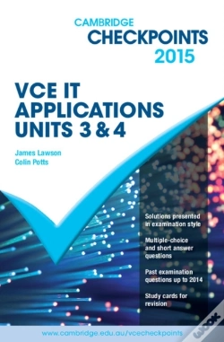Capa do artigo Cambridge Checkpoints Vce It Applications Units 3 And 4 2015