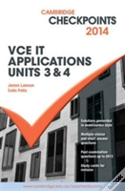 Capa do artigo Cambridge Checkpoints Vce It  Applications Units 3 And 4