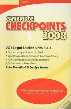 Capa do artigo Cambridge Checkpoints Vce Legal Studies Units 3 And 4 2008