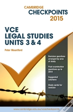 Capa do artigo Cambridge Checkpoints Vce Legal Studies Units 3 And 4 2015