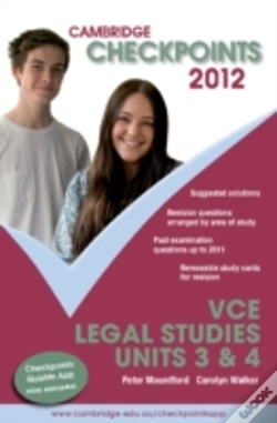 Capa do artigo Cambridge Checkpoints Vce Legal Studies Units 3&4 2012