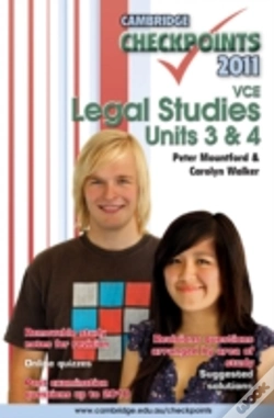 Capa do artigo Cambridge Checkpoints Vce Legal Studies Units 3&4