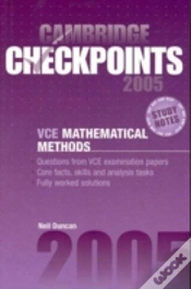 Capa do artigo Cambridge Checkpoints Vce Mathematical Methods 2005