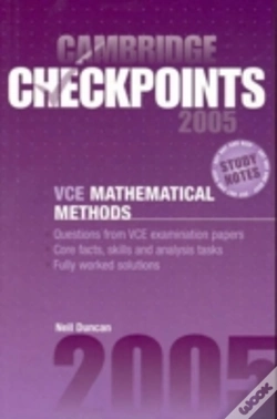 Capa do artigo Cambridge Checkpoints Vce Mathematical Methods 2005