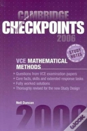 Capa do artigo Cambridge Checkpoints Vce Mathematical Methods 2006