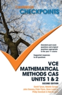 Capa do artigo Cambridge Checkpoints Vce Mathematical Methods Cas Units 1 And 2