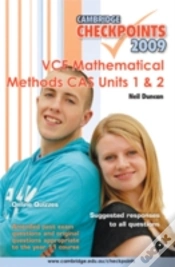Capa do artigo Cambridge Checkpoints Vce Mathematical Methods Cas Units 1&2