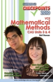Capa do artigo Cambridge Checkpoints Vce Mathematical Methods Cas Units 3 And 4 2010